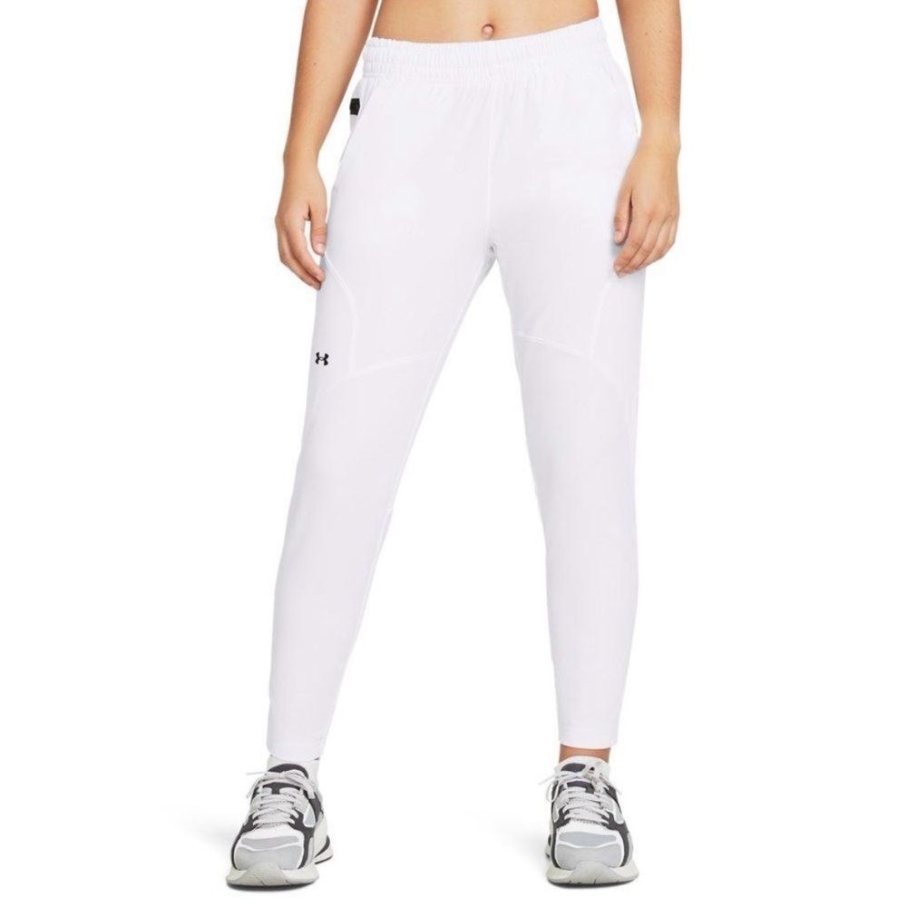 UNDER ARMOUR | NEW Unstoppable Hybrid White Jogger Pants Women’s Size X-Large